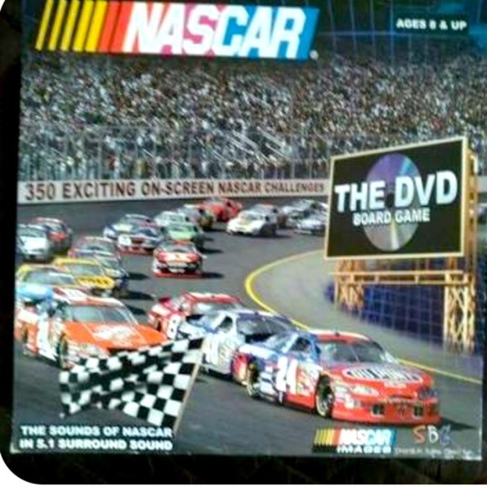 NASCAR The DVD Board Game NWT